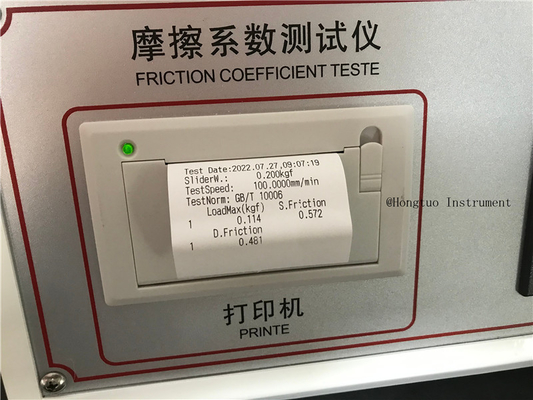 ASTM COF Tester Пластиковые пленки Коэффициент трения Тесторы