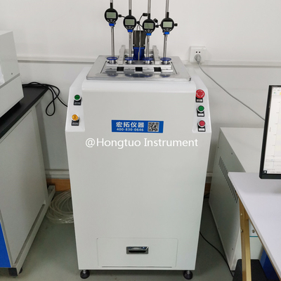 АСТМ D1525 АСТМ D648 Пластиковый Hdt Vicat испытательный тестер 4 решетки образцов Пластиковый испытательный аппарат