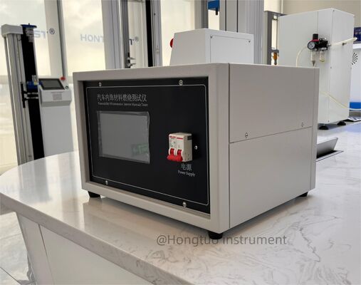 Touch Screen Controlled Automobile Interior Combustion Tester